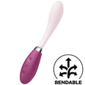 SATISFYER - G-SPOT FLEX 3 MULTI VIBRATOR RED