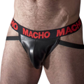 MACHO - MX25RC JOCK RED LEATHER S