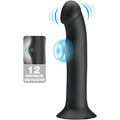 PRETTY LOVE - MURRAY BLACK CLITORAL VIBRATOR AND SUCKER