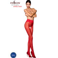 PASSION - TIOPEN 008 RED TIGHTS 1/2 30 DEN