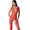 PASSION - BS099 RED BODYSTOCKING ONE SIZE