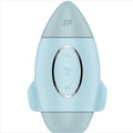 SATISFYER - MISSION CONTROL BLUE SMALL DOUBLE IMPULSE VIBRATOR