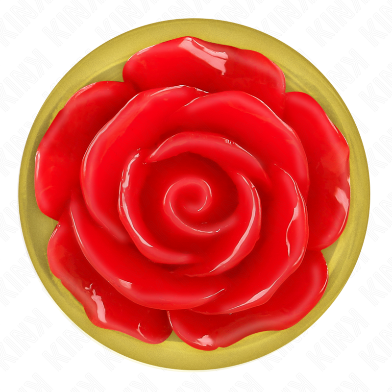 KINK -  PLUG ANAL GOLD ROSE RED SIZE S