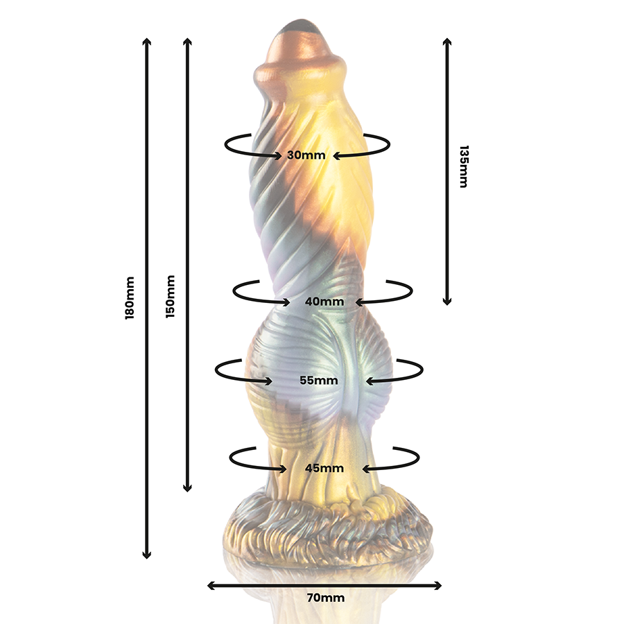 EPIC - PHOENIX DILDO THE RESURGENCE OF PLEASURE RECHARGEABLE REMOTE CONTROL