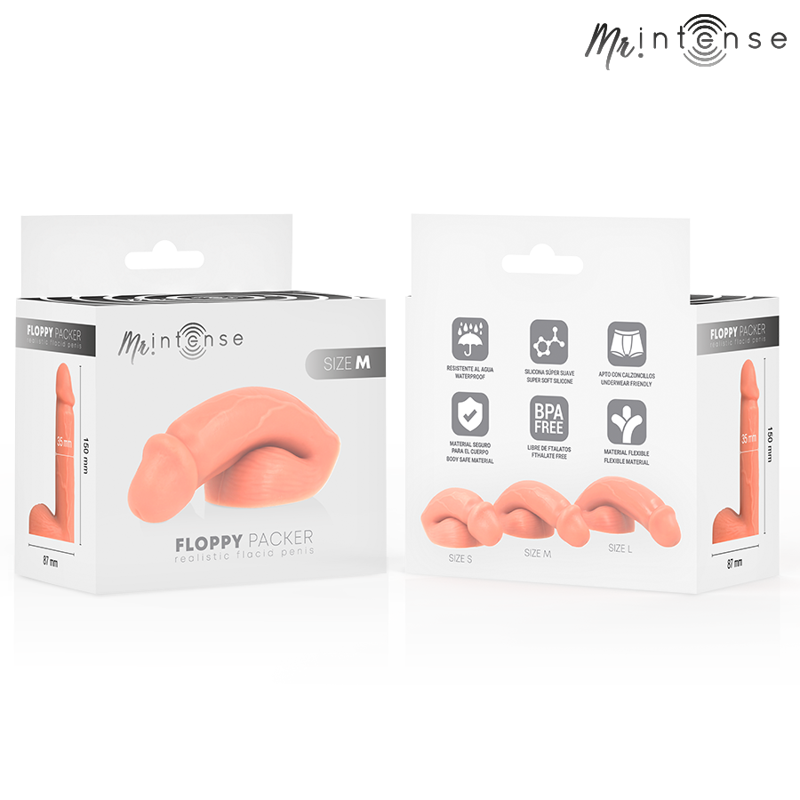 MR INTENSE - FLOPPY SIZE M REALISTIC PACKER