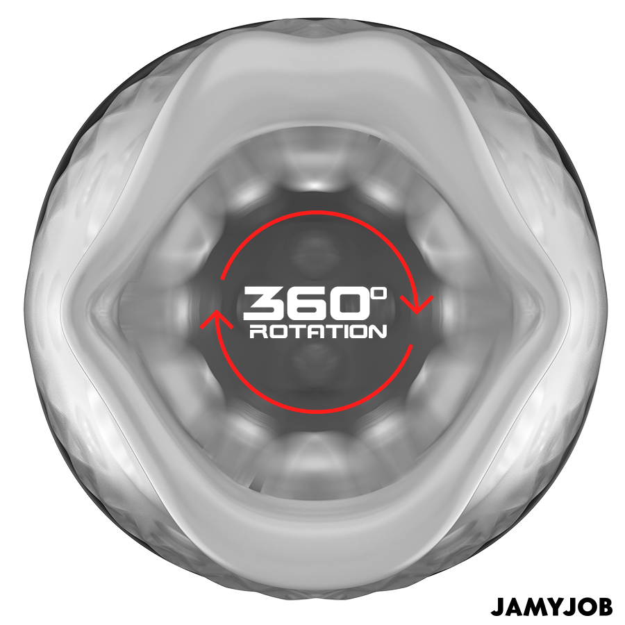JAMYJOB - BLOW-R MASTURBATOR WITH THRUSTING AND ROTATION